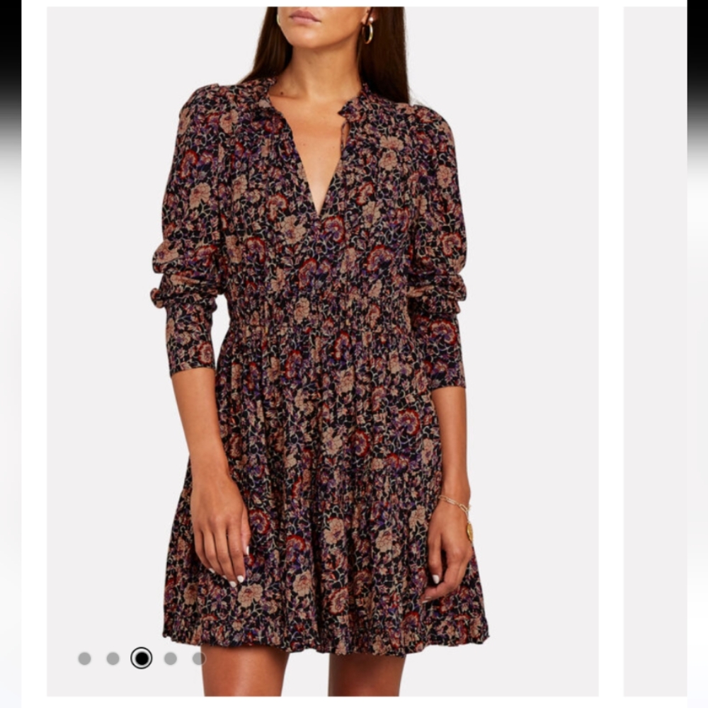 Ulla Johnson Liv Floral Mini Dress size S